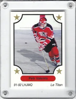Valenta Petr 7th Inning Sketch QMJHL  1991-92  č.224