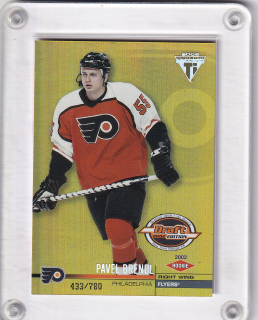 Brendl Pavel Private Stock Titanium 2002 Rookie /780 č.155