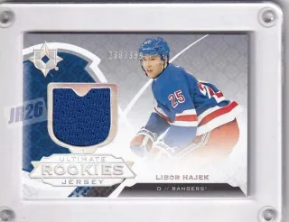 Hajek Libor Ultimate 2019-20 Rookie Jersey /399 modrá č.124