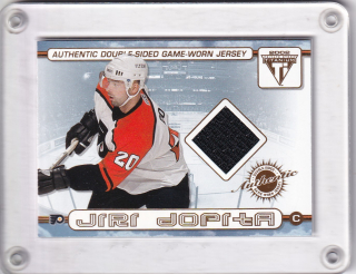 Dopita Jiří / Čechmánek Roman Private Titanium 2002 Double Jersey č.49