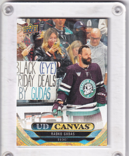 Gudas Radko Upper Deck 2024-25 Canvas č.C205
