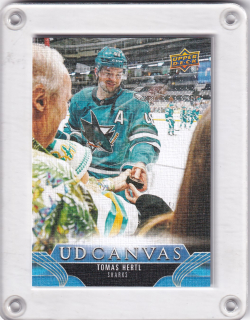 Hertl Tomáš Upper Deck  2023-24 Canvas č.C184