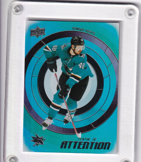 Hertl Tomáš Upper Deck 2022-23 Centre of Attention č.CA-20
