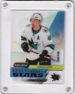 Hertl Tomáš UD Synergy 2020-21 Exceptional Stars Gold /449 č.ES-12