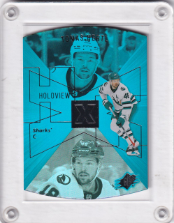 Hertl Tomáš UD Extended 2023-24 Holoview Retros č.SPX37