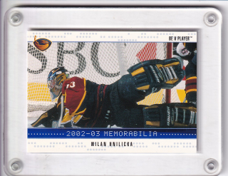 Hnilička Milan BAP Memorabilia 2002-03 Blue /100 č.124