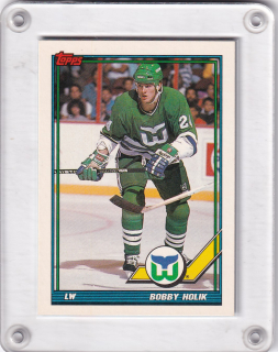 Holík Bobby Topps 1991-92  č.56