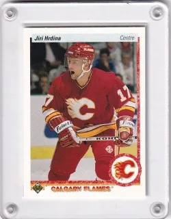 Hrdina Jiří Upper Deck 1990-91 Francozská verze č.292