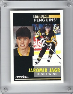 Jágr Jaromír Pinnacle 1991-92 Modrá   č.53