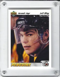 Jágr Jaromír Upper Deck 1991-92 anglická verze č.256