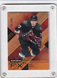 Jeník Jan UD Synergy 2021-22 Synergy FX Rookies - Orange /449 č.FXR-JJ