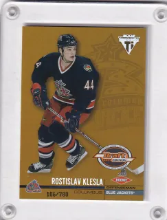 Klesla Rostislav Pacific Private Stock Titanium 2001-02 Rookie Draft /780 č.120