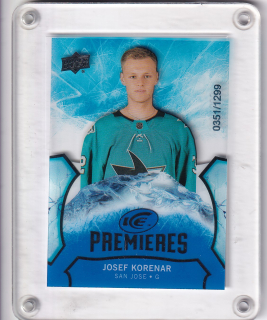 Kořenář Josef UD Ice 2021-22 Rookie Ice Premieres /1299 č.112