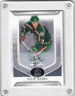 Kuba Filip UD SP Legends 2020-21 Silver Script č.65