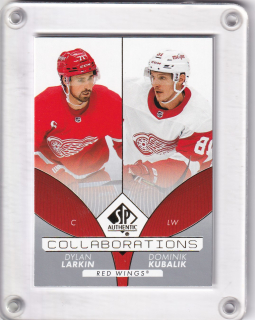 Kubalík Dominik SP Authentic 2022-23 Collaborations Dylan Larkin č.C-23