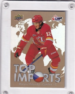 Melovský Matyáš UD CHL 2022-23 TOP Imports č.TI-8