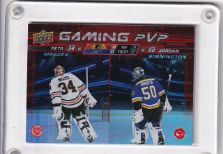 Mrázek Petr Upper Deck 2024-25 Gaming MVP Binnington č.GPVP-17