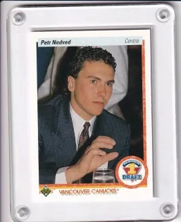 Nedvěd Petr Upper Deck 1990-91 Francouzská verze č.353