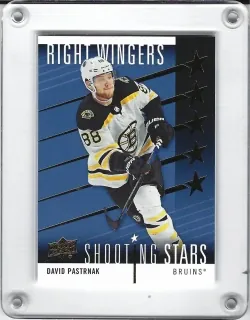 Pastrňák David Upper Deck 2019-20 Shooting Stars č.SSR-5