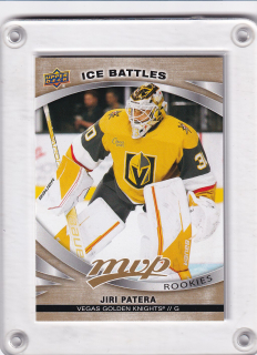 Patera Jiří UD MVP 2023-24 Gold Ice Battles č.248