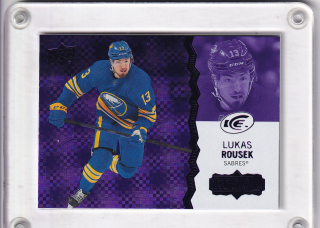 Rousek Lukáš UD Ice 2023-24 Rookie Purple č.119