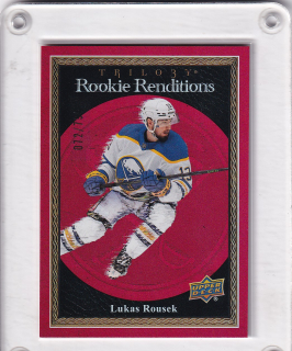 Rousek Lukáš UD Trilogy 2023-4 Rookie Red /799 č.RR-24