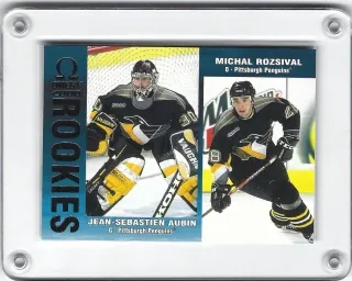 Rozsíval Michal Pacific Omega 1999-00 Rookie Jean-Sebastien Aubin č.194