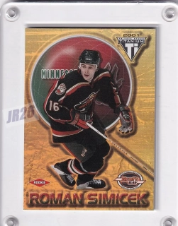 Šimíček Roman Private Stock Titanium 2001 Rookie /1000 č.162