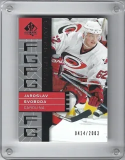 Svoboda Jaroslav SP Authentic 2003 Rookie /2003 č.111