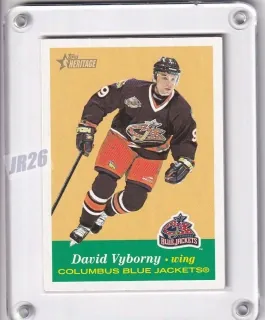 Výborný David Topps Heritage 2001 č.105