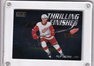Zadina Filip OPC Platinum 2019-20 Thrilling Finishes č.TF-24