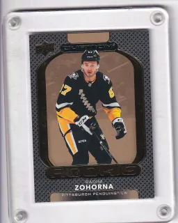 Zohorna Radim UD Ovation 2021-22 Rookie Gold Foil č.126