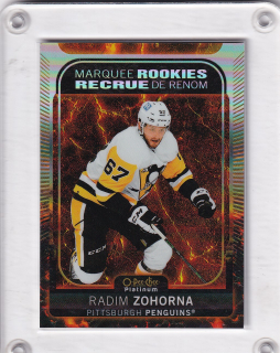 Zohorna Radim OPC Platinum 2021-22 Rookie Hot Magma /499 č.230