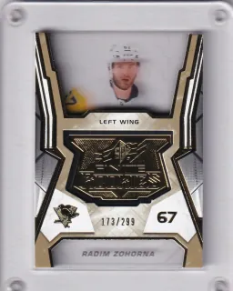 Zohorna Radim SPx 2021-22 Gold Rookie /299 č.F-33