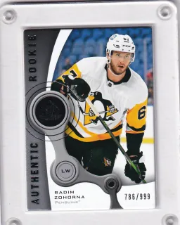 Zohorna Radim SP Game Used 2021-22 Rookie Retro /999 č.R-46