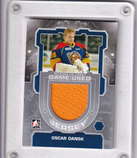 Dansk Oscar ITG Between the Pipes 2012-13 (Kladno) Jersey - žltá č.M-17