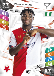 Emmanuel Ayaosi SportZoo Duel 2026/27 BASE č.009