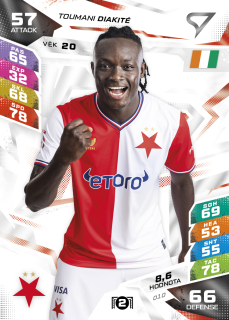 Toumani Diakité SportZoo Duel 2026/27 BASE č.010
