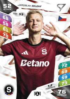Jaroslav Zelený SportZoo Duel 2026/27 BASE č.025