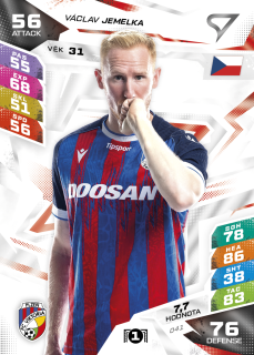 Václav Jemelka SportZoo Duel 2026/27 BASE č.041