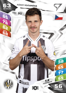 Adam Vlkanova SportZoo Duel 2026/27 BASE č.067