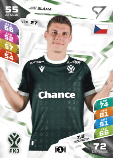 Jiří Sláma SportZoo Duel 2026/27 BASE č.074