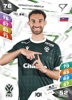 Sebastian Nebyla SportZoo Duel 2026/27 BASE č.078