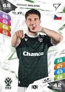 Richard Sedláček SportZoo Duel 2026/27 BASE č.080