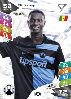 Fallou Faye SportZoo Duel 2026/27 BASE č.093