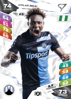 Afolabi Soliu SportZoo Duel 2026/27 BASE č.095