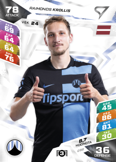 Raimonds Krollis SportZoo Duel 2026/27 BASE č.098