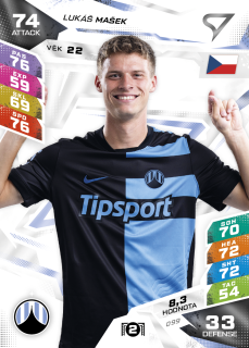 Lukáš Mašek SportZoo Duel 2026/27 BASE č.099