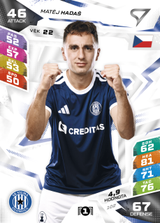 Matěj Hadaš SportZoo Duel 2026/27 BASE č.102
