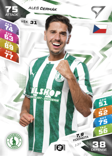 Aleš Čermák SportZoo Duel 2026/27 BASE č.137